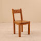 Solid elm chairs, 1980s