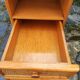 Bureau vintage en bambou et osier