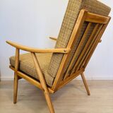 Fully restored boomerang lounge armchair by ton from czechoslovakia 1960’s