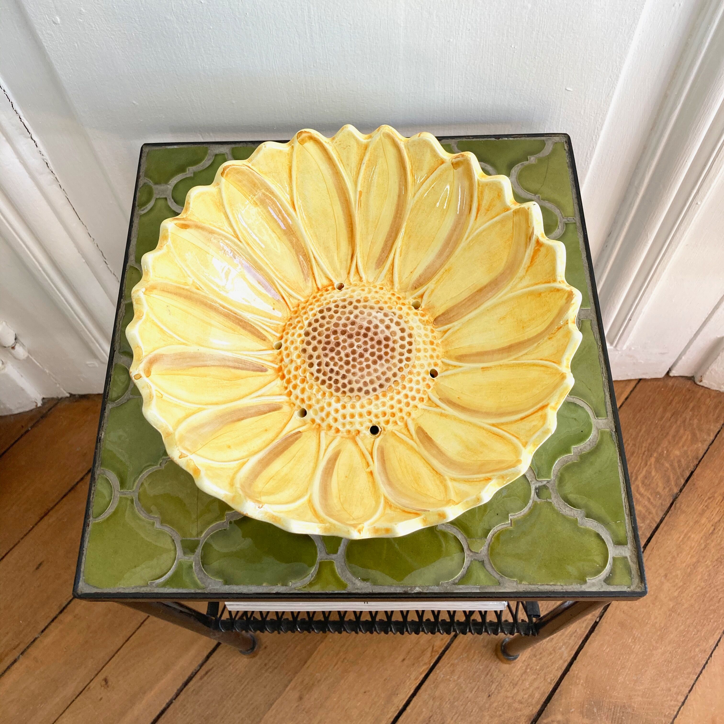 Ceramic fruit drainer