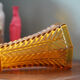 Amber vintage vase