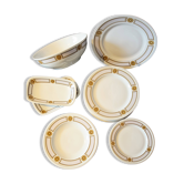 Service de table en porcelaine de Limoges Bernardaud, modèle « Trianon », 2