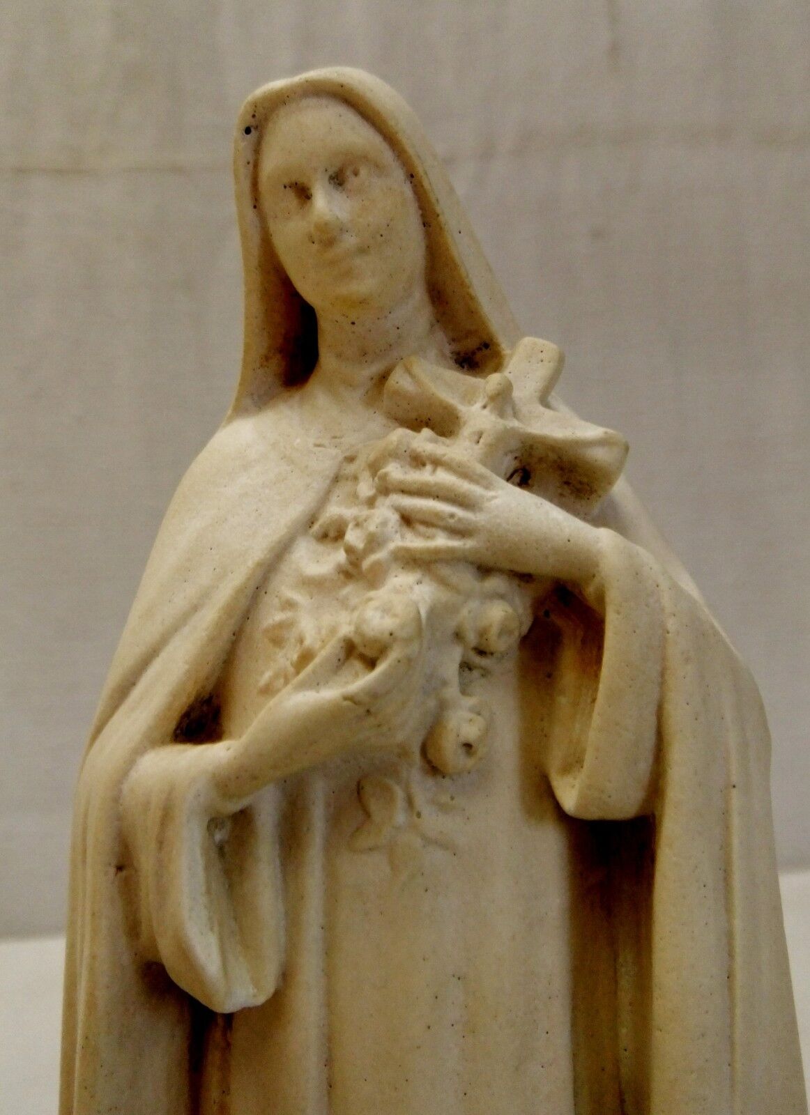 Statue of Saint Therese of Lisieux, brass seal, Saint Joseph of Lisieux workshop