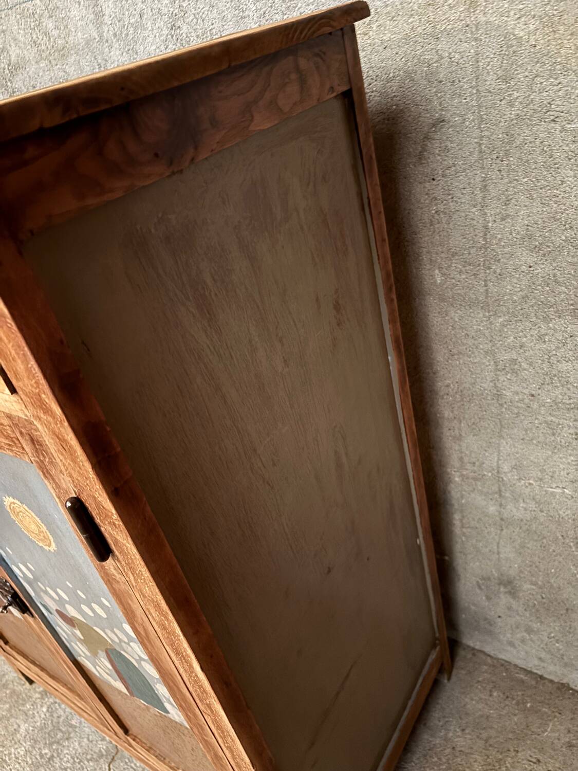 Parisian buffet naive painting