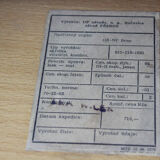 Enfilade par Frantisek Mezulanik pour UP Bucovice, années 1960