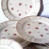 Vintage Bernardaud Limoges porcelain dessert plates