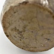 Vase en terre cuite veiné