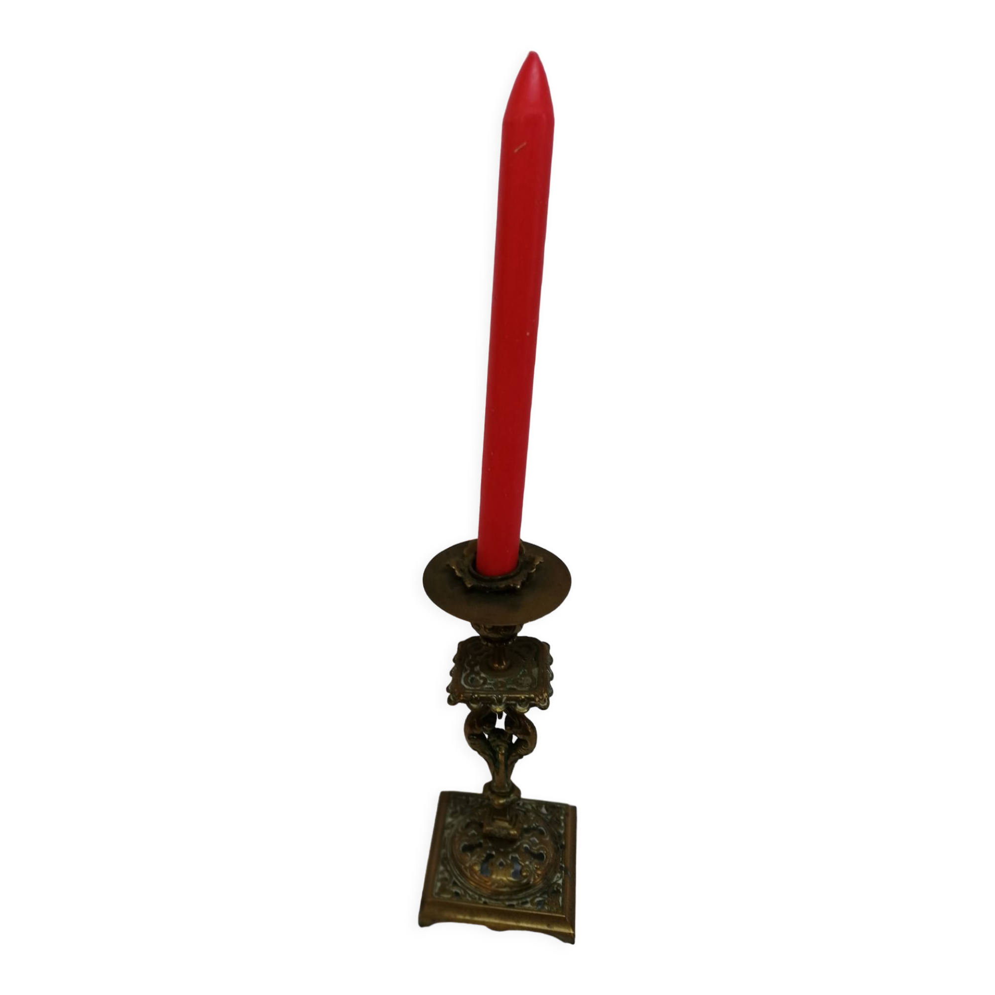 Antique candle holder