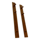 Vintage Danish Wall Coat Racks - Set of 2 in Teak Danish Design