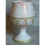 Ceramic vase of Cécile Midas vintage 50s