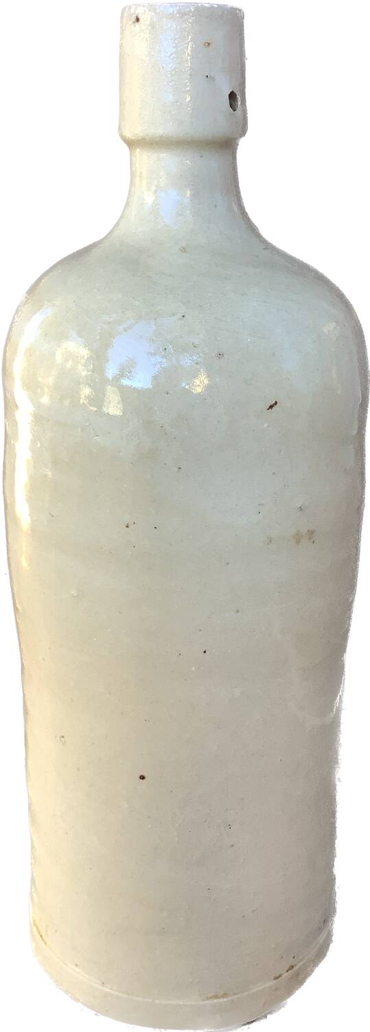 Old stoneware bottle