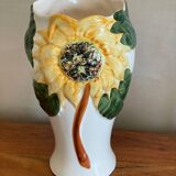 Sunflower decor vase