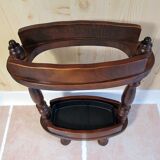 Wooden umbrella holder