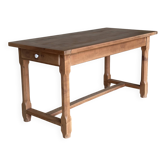 Table de ferme en merisier