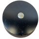 Lampe de table/de bureau vintage noire VEB Narva