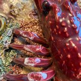 Portuguese Pottery Palissy Ware Plate