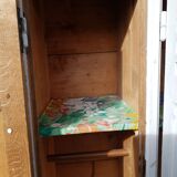 Wooden cloakroom