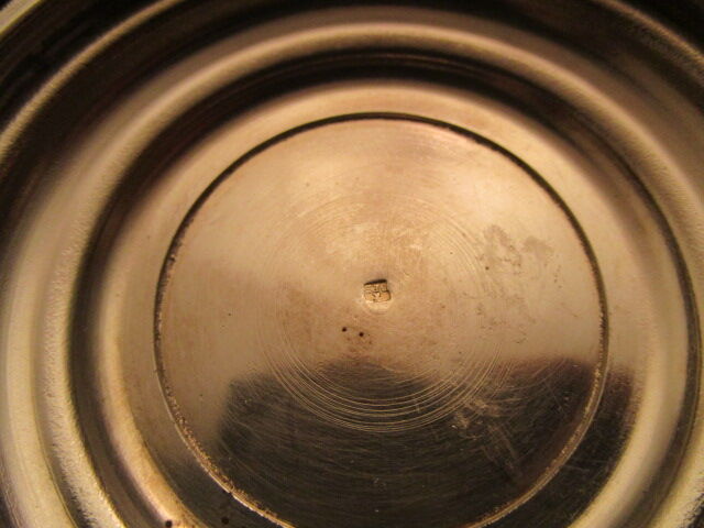 Service with art-deco coffee in silver metal and rosewood