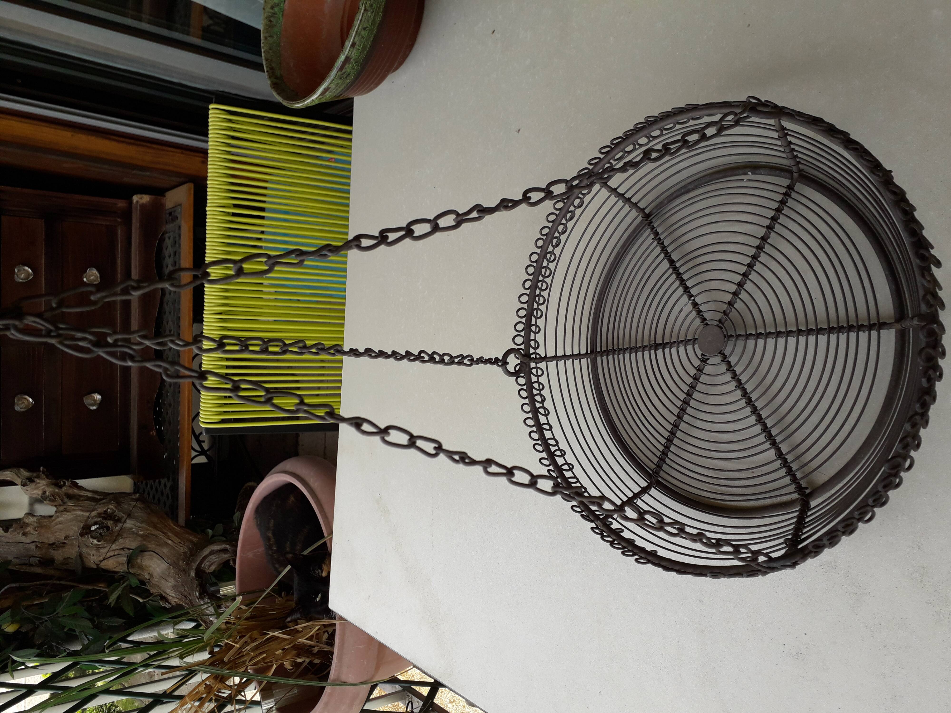 Jardinière à suspendre