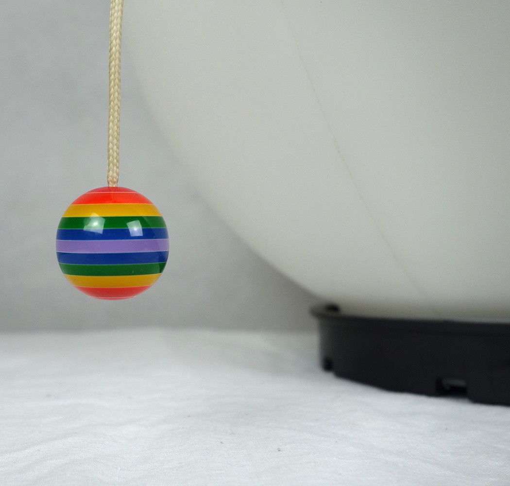 Lampe ballon Yves Christin circa 1970