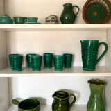 Grandjean-Jourdan Vallauris orangeade service, 1950