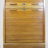 Roller Shutter Filing Cabinet from Jerry, USA, 1930s