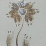 Flat plate in real France stoneware