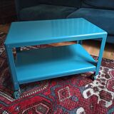 Blue metal coffee table Ikea PS 2012