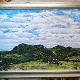 Peinture d'un paysage sud-africain