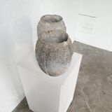 Pair of cement planters, 1900