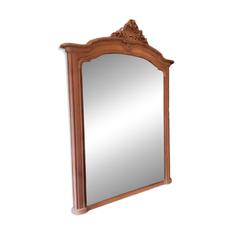 Miroir de style Rocaille, aerogommé