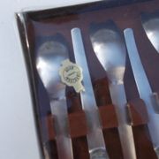 6 cuillères à glaces inox France