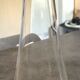 Vintage glass soliflore vase