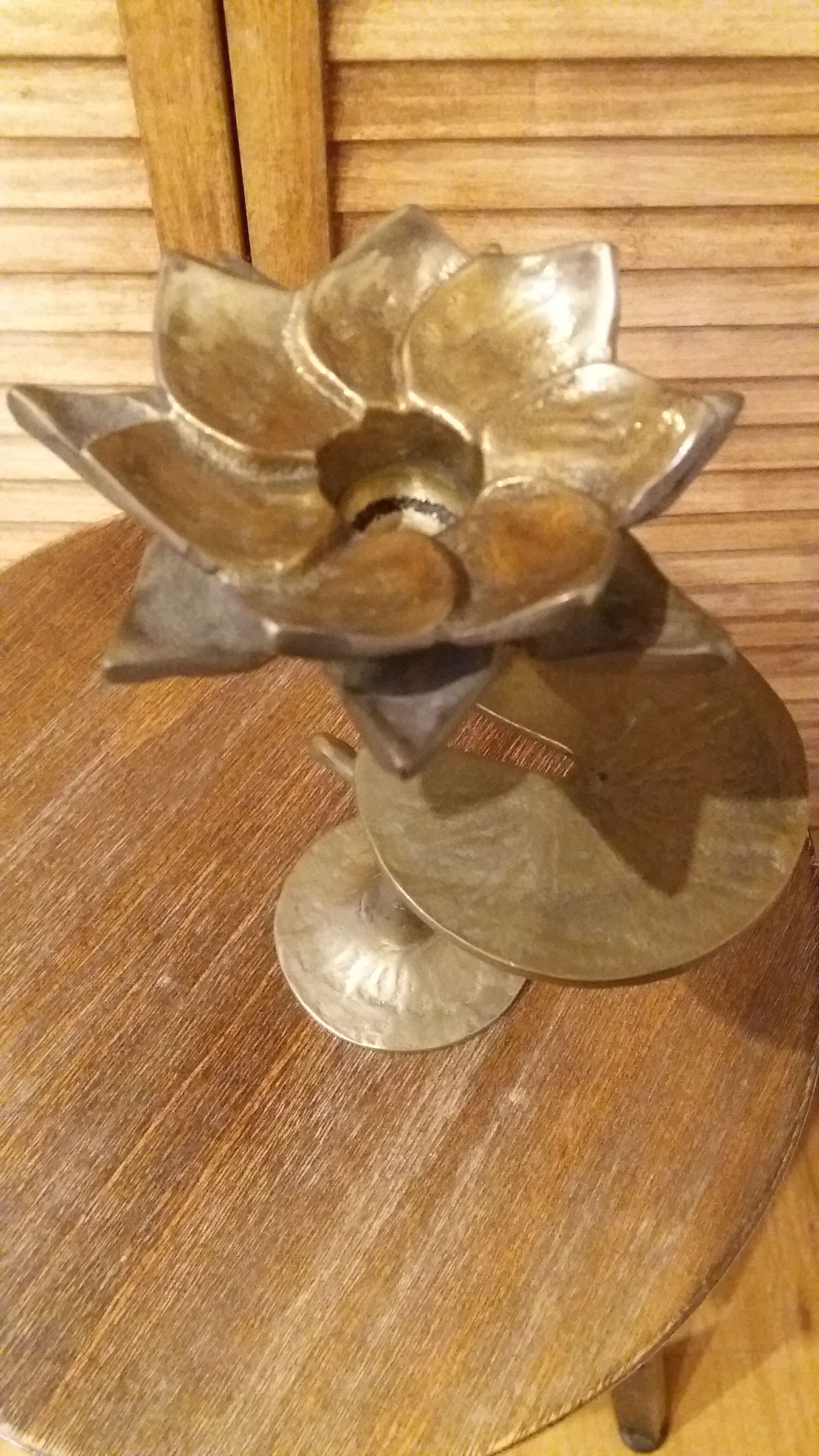 Brass flower