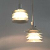 Danish mid-century lamellar suspensions by Lyfa, 1960s, set of 2.