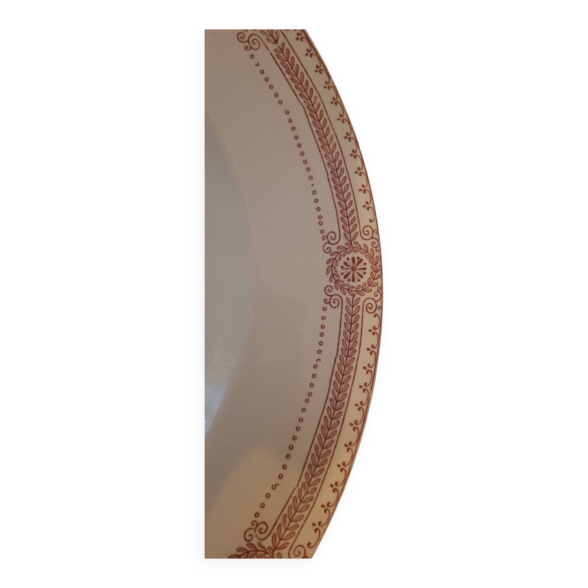 Plat rond Sarreguemines