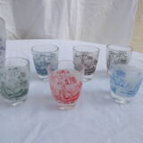 60 glasses and carafe set