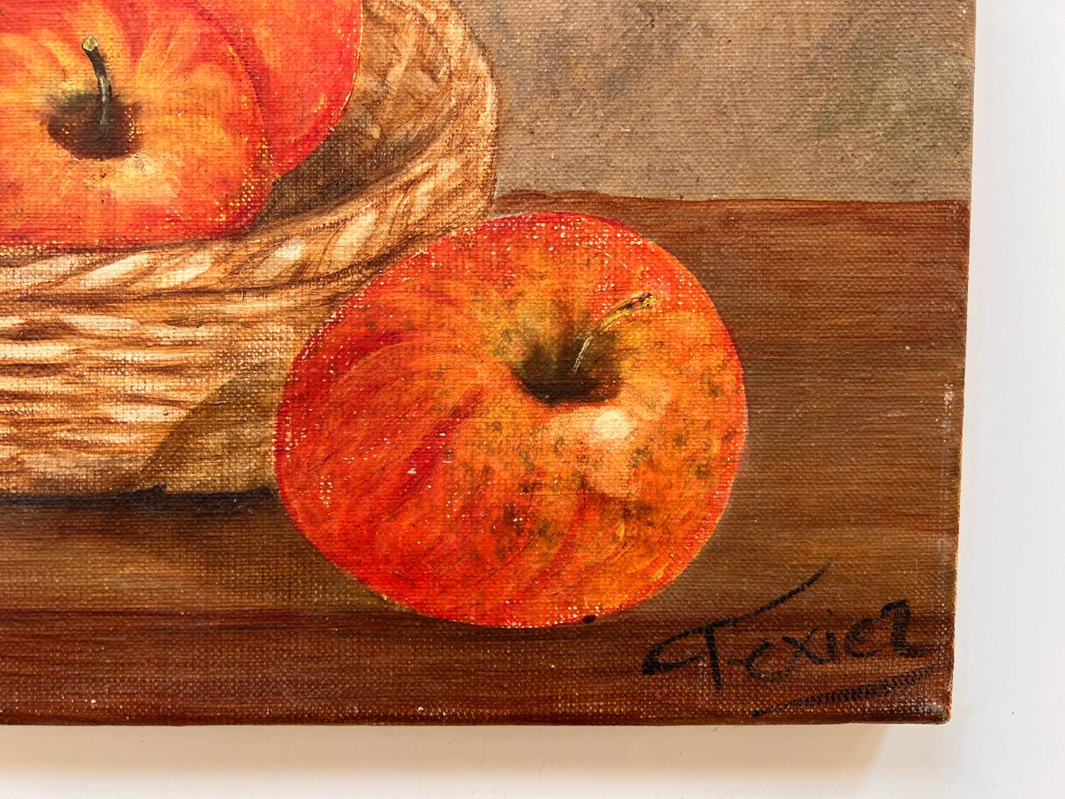 Nature morte pomme
