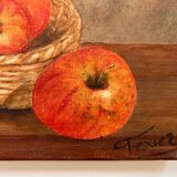 Nature morte pomme