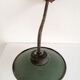 Swan neck sconce in enamelled sheet metal 50