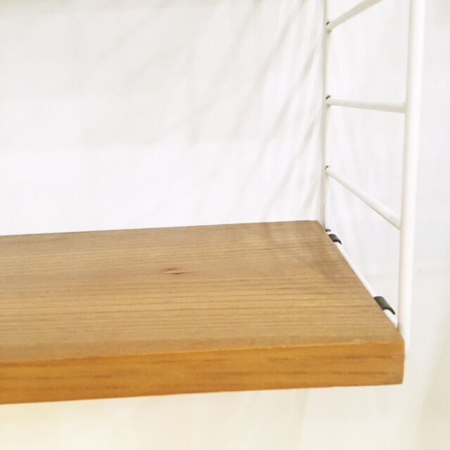 The Ladder Shelf wall unit, designed by  Kajsa & Nils Strinning for String, 1960s
