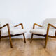 Pair of mid century armchairs