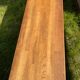 Vintage solid oak bench 220cm
