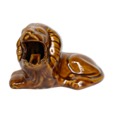 Vintage lion advertising ashtray
