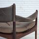 Années 1970, design danois par Kristian Vedel, fauteuil modèle "Modus".