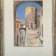 Paintings during watercolors around 1911 signed Views of Marseille