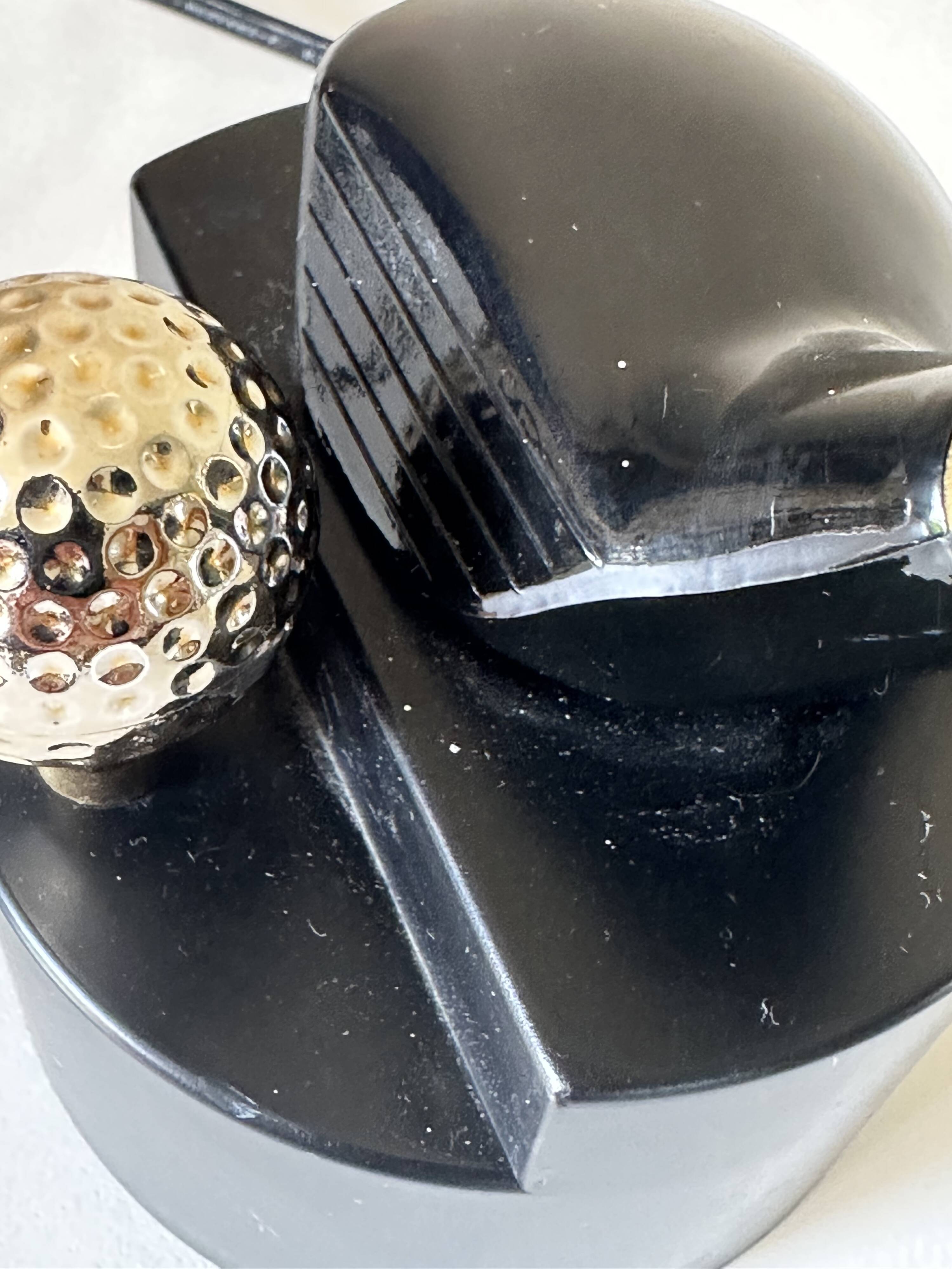 Vintage design golf lamp from the 80s