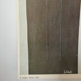 Vintage abstract art poster