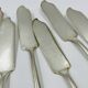 Lot 12 Fish Knives Silver-Plated Wiskemann