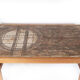 Table basse en teck avec carreaux de design danois, années 1960